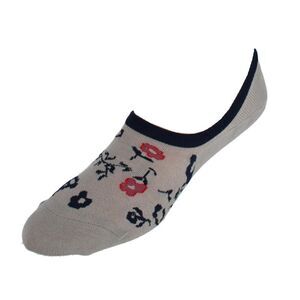 Dead Soxy Men's Summer Floral No-Show Premium Novelty Socks (1 Pair)